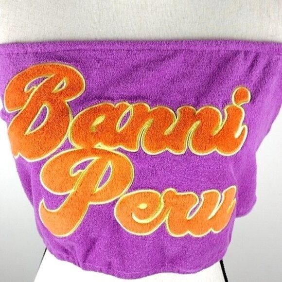 Women's Banni Peru Streetwear Tube Top - Picture 2 of 13